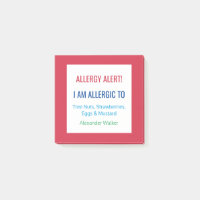 Alerte d'allergie alimentaire Alerte de restaurant