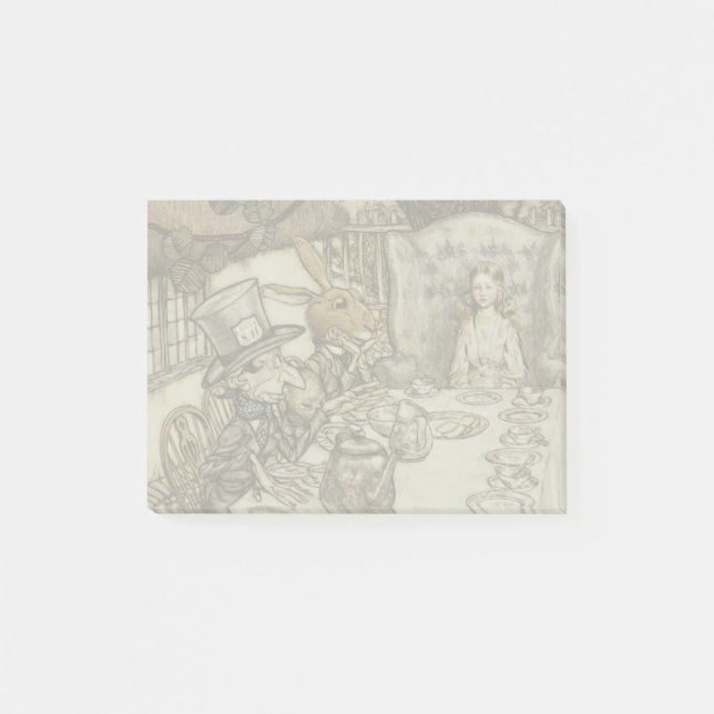 Post-it® Alice Anniversaire Anniversaire Fête de la haine d (Devant)