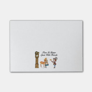 Post-it® Alice au pays des merveilles mieux avec des amis