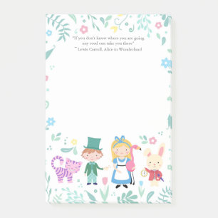 Post-it® Alice au Pays des merveilles Tea Party
