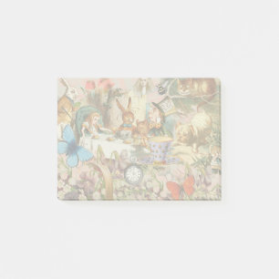 Post-it® Alice au pays des merveilles Tea Party Art