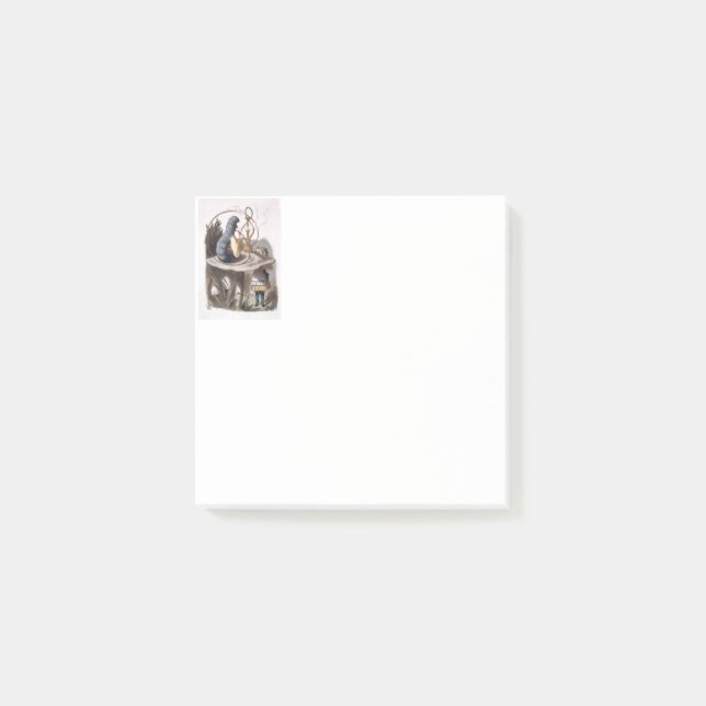 Post-it® ALICE et Caterpillar - Aventures au pays des merve (Devant)