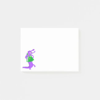 Post-it® Alligator violet jouant Accordion