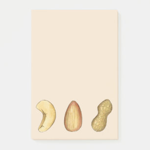 Post-it® Amande d'arachide Cashew Snack Alimentation Nut No