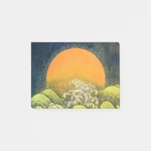 Post-it® AMATERASU SOLEIL GODDESS Jaune Noir Brown