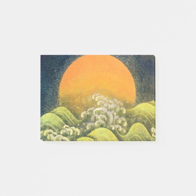 Post-it® AMATERASU SOLEIL GODDESS Jaune Noir Brown (Devant)