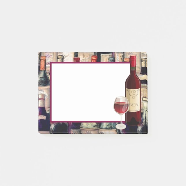 Post-it® Amateurs de vin post-it-Notes (Devant)