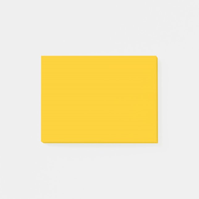 Post-it® Amber Solid Color Personnaliser it (Devant)