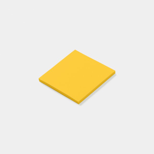 Post-it® Ambre (couleur unie) (Incliné)