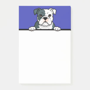 Post-it® American Bulldog mignon cadeau Amoureux des chiens
