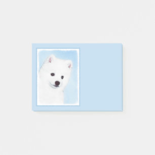 Post-it® American Eskimo Dog Painting - Original Dog Art