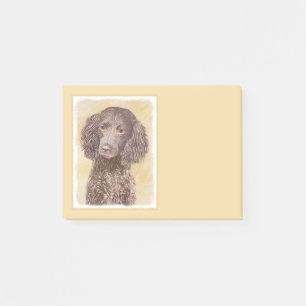Post-it® American Water Spaniel Peinture - Original Dog Art