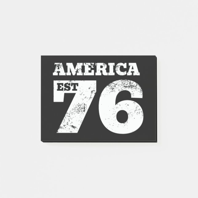 Post-it® Amérique Est 1776 Patriotique (Devant)