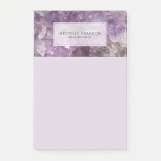 Post-it® Amethyst Crystal Healing Arts Personnalisés