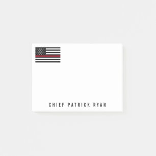 Post-it® Amincissez la ligne rouge le drapeau américain 4 