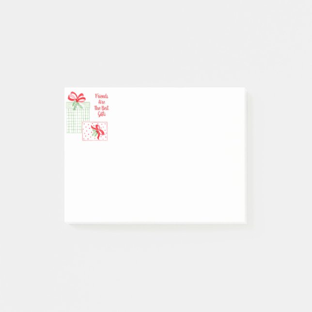 Post-it® Amis de vacances Watercolor Meilleurs cadeaux Joye (Devant)