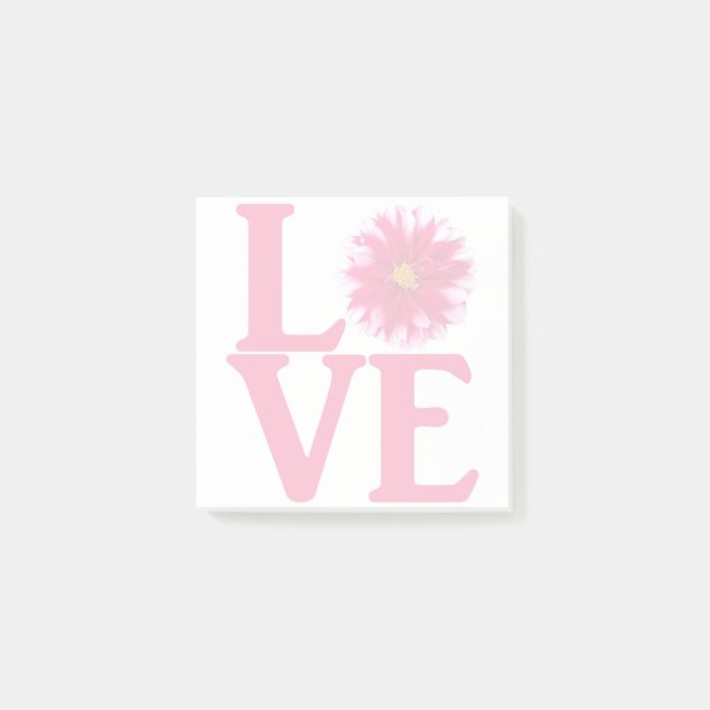 Post-it® Amour Dahlia Classique (Devant)