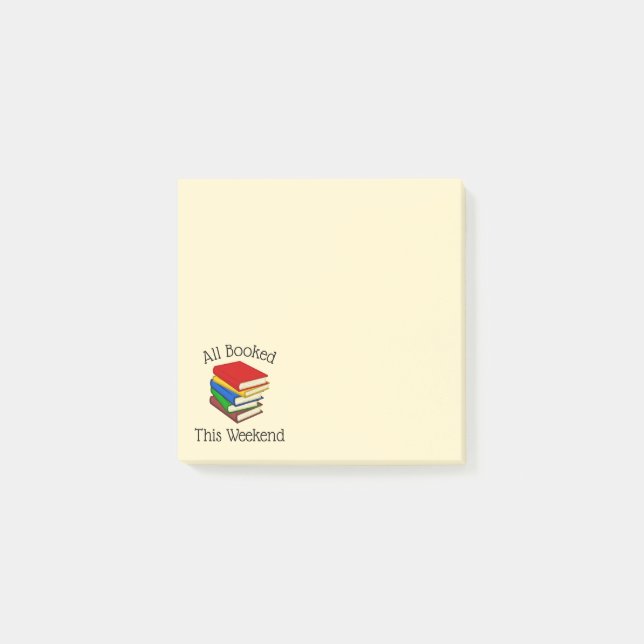 Post-it® Amour de la lecture de livres (Devant)