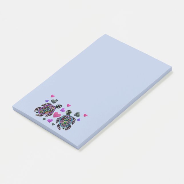 Post-it® Amour de tortue (Incliné)