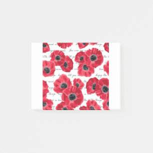 Post-it® amour des pavots