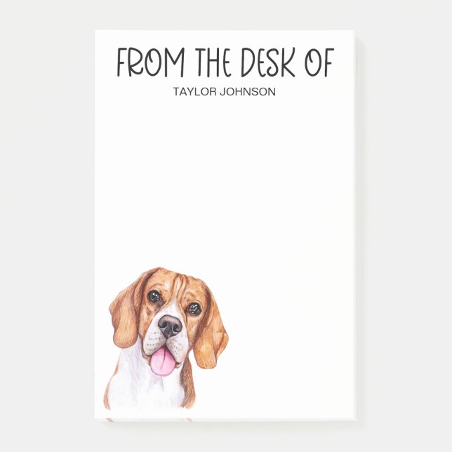 Post-it® Amoureux de Beagle (Devant)