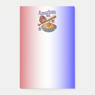 Post-it® Amusant américain comme Baseball & Pomme Pie