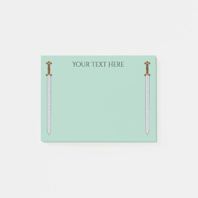 Post-it® Ancienne épée celtique (Devant)