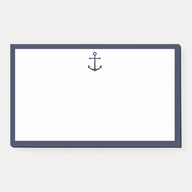 Post-it® Ancre bleue marine (Devant)