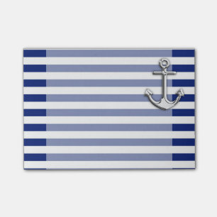 Post-it® Ancre Chrome sur les impacts de Navy
