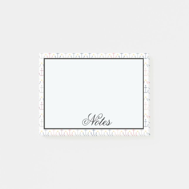 Post-it® Ancres nautiques (Devant)