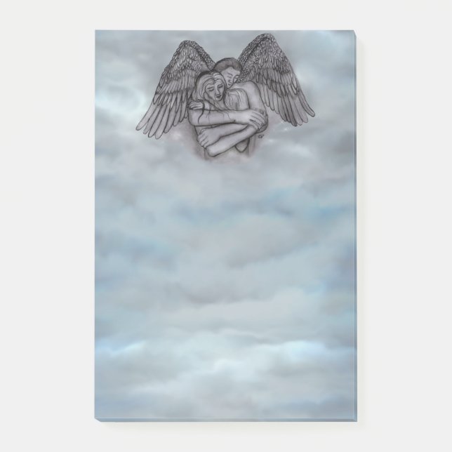 Post-it® Angel Eros en amour (Devant)
