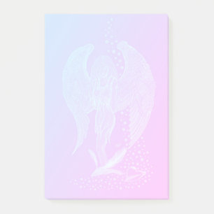 Post-it® Angel perdu en amour, noir et vert Design