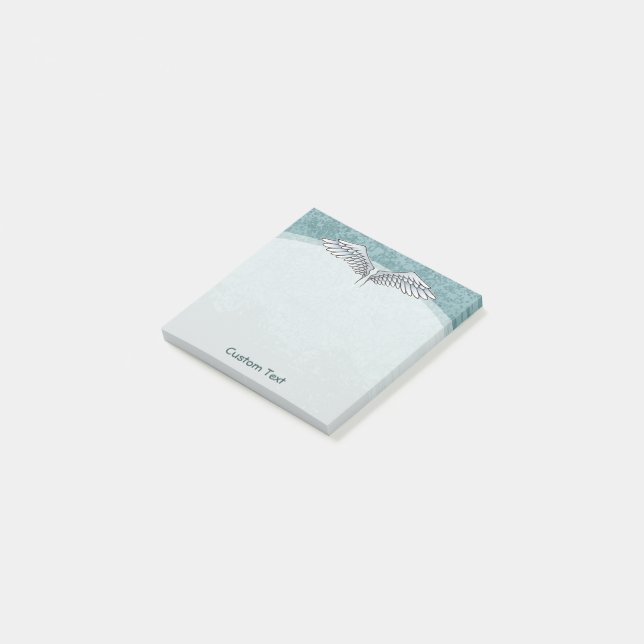 Post-it® Angel Wings Bleu (Incliné)