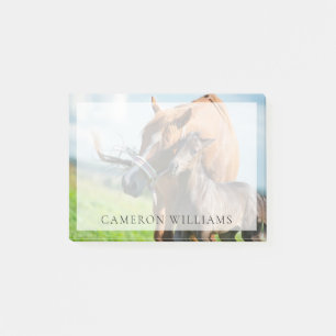 Post-it® Animaux de bébés cutest Black Foy avec maman