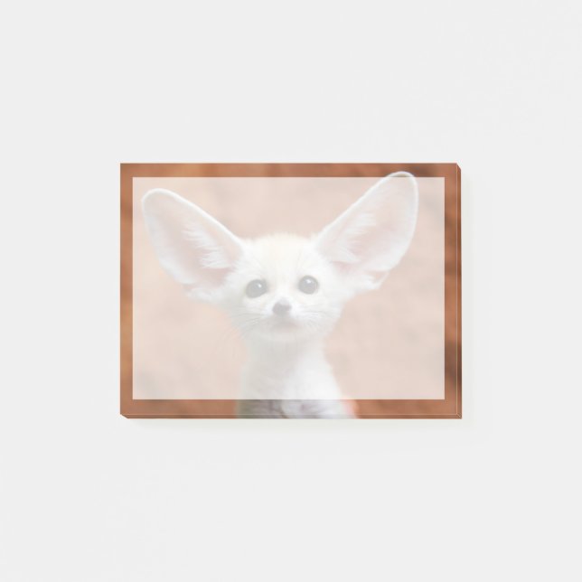 Post-it® Animaux de bébés cutest | Fennec Fox Pup (Devant)