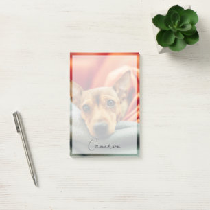 Post-it® Animaux de bébés cutest Miniature Pinscher