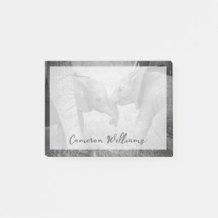 Post-it® Animaux de bébés cutest Salutation des éléphants