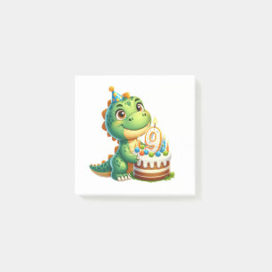 Post-it® Anniversaire de Dino 9 ans