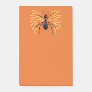 Post-it® Ant Art Insect Lover Orange Entomologie Bogues