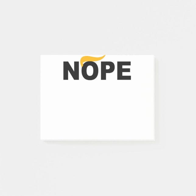 POST-IT® ANTI-TRUMP DU NOPE (Devant)