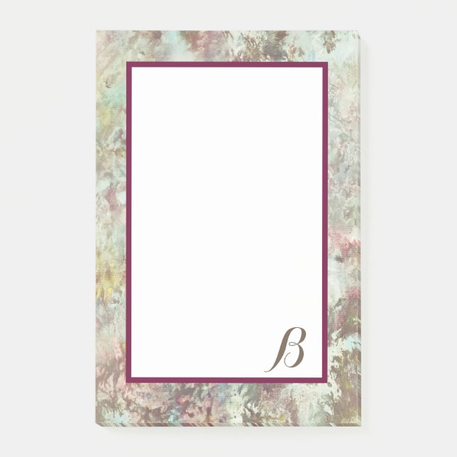 Post-it® Antique Floral Victoria Old World Design (Devant)