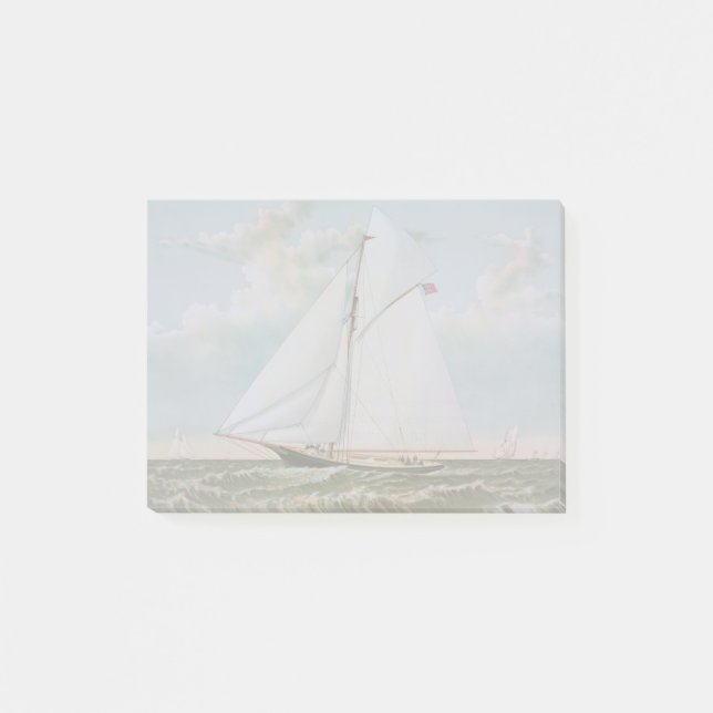 Post-it® Antique voilier Slot Yacht Voilier Ocean (Devant)
