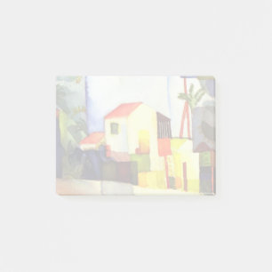 Post-it® Août Macke Bright House aquarelle peinture