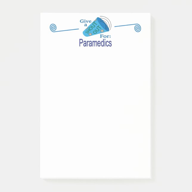Post-it® Applaudir les ambulanciers (Devant)