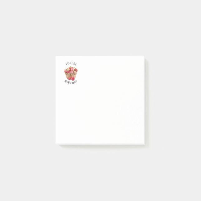 Post-it® APPRÉCIATION PERSONNALISÉE ENSEIGNANT Pommes 3x3 (Devant)