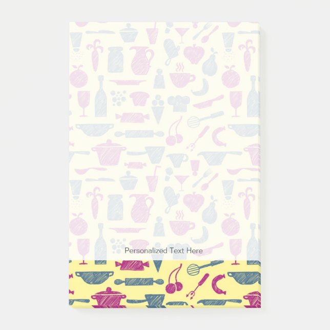 Post-it® Approvisionnements de cuisine (Devant)