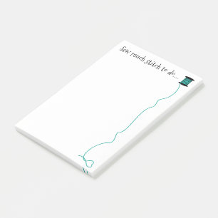 Post-it® Aqua de couture drôle de conception