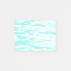 Post-it® Aqua Green Pool Water Abstract