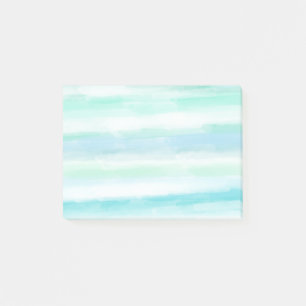 Post-it® Aqua Mint Bleu Aquarelle Blancs
