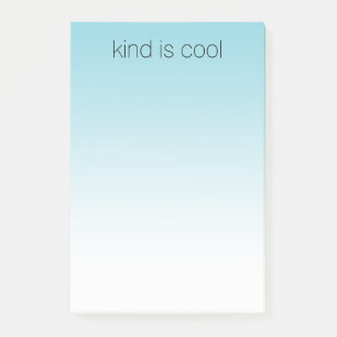 Post-it® Aqua Ombre Kind est Cool